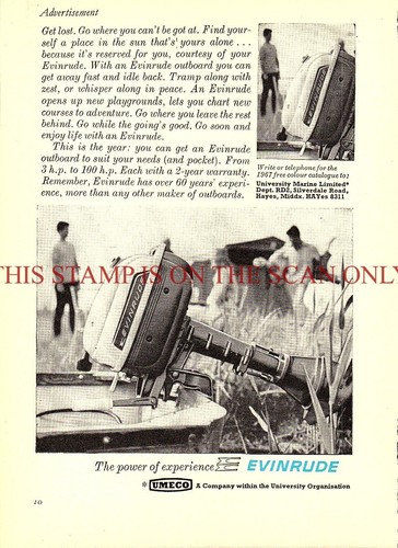 Evinrude outboard motors - evinrude,