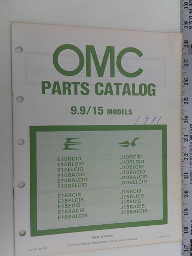 Catalogo ricambi omc - ricambi, 198120/25