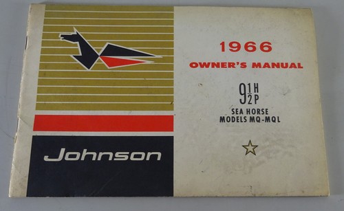 Manuale uso johnson - manuale, d'uso