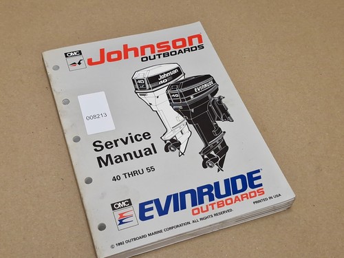 Johnson evinrude manuale - evinrude,